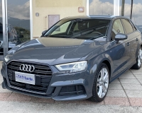 Audi A3 SPB 1.6 TDI 115v S-Tronic S-Line Cerchi 18''+Navi+Fari Full Led